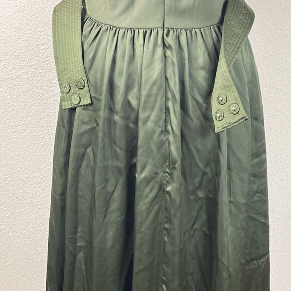 WIHTE BY VERÁ WANG GREEN WOMEN DRESS PLUS SIZE 14 - Picture 9 of 14